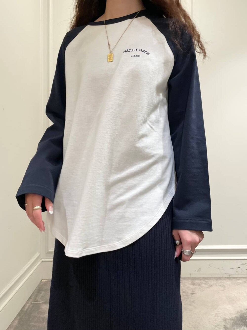 「ベーシック/シンプル、着痩せ・細見え、女子ウケ」｜「FRATELLI TALLIの【FRATELLI TALLI】ニットCAP（ニットキャップ/ビーニー、ベージュ系）」を使った、pocustagramさん（レディース・162cm）の冬コーディネートの6枚目の写真