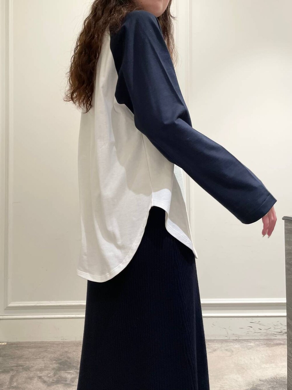「ベーシック/シンプル、着痩せ・細見え、女子ウケ」｜「FRATELLI TALLIの【FRATELLI TALLI】ニットCAP（ニットキャップ/ビーニー、ベージュ系）」を使った、pocustagramさん（レディース・162cm）の冬コーディネートの7枚目の写真