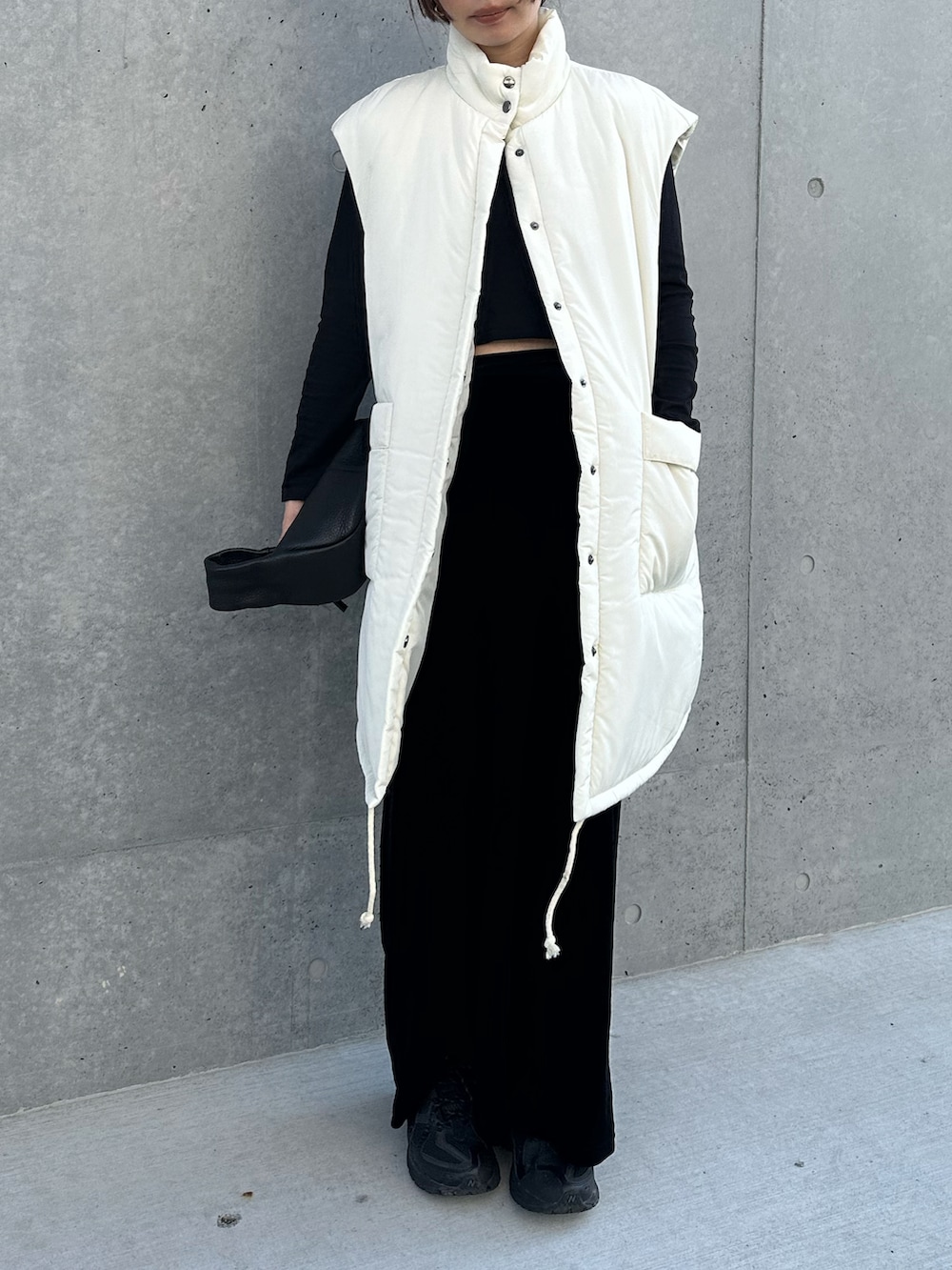 select MOCA by son ロングダウンベスト新品