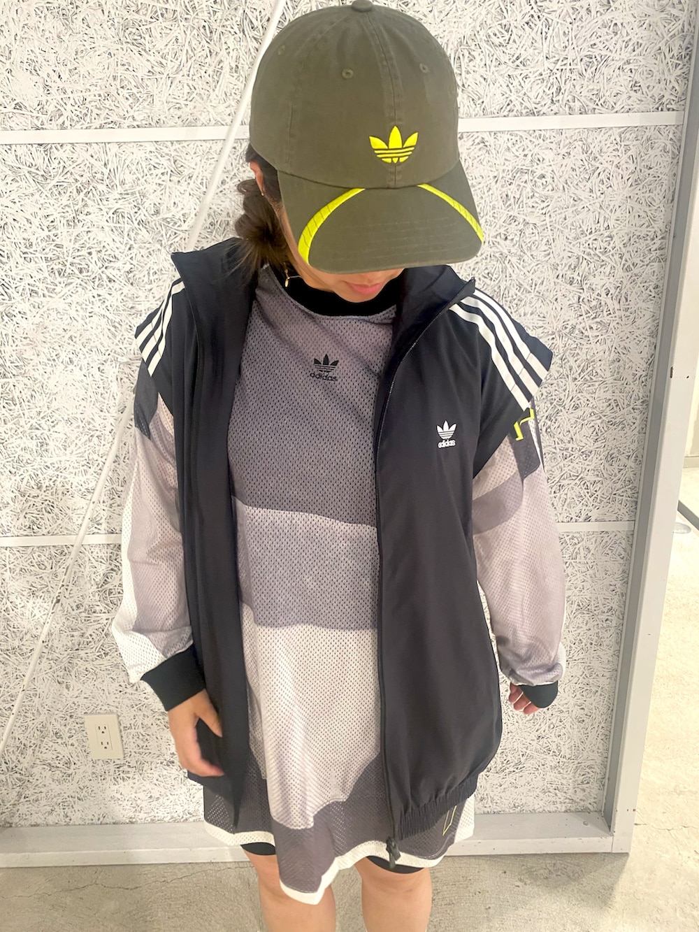 Adilenium シーズン 2 オーバーサイズ ジップオフトラックトップ