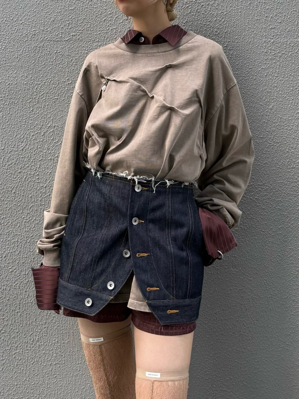 JOSE MOON(JOSE MOON)｜JOSE MOONのデニムスカートを使った