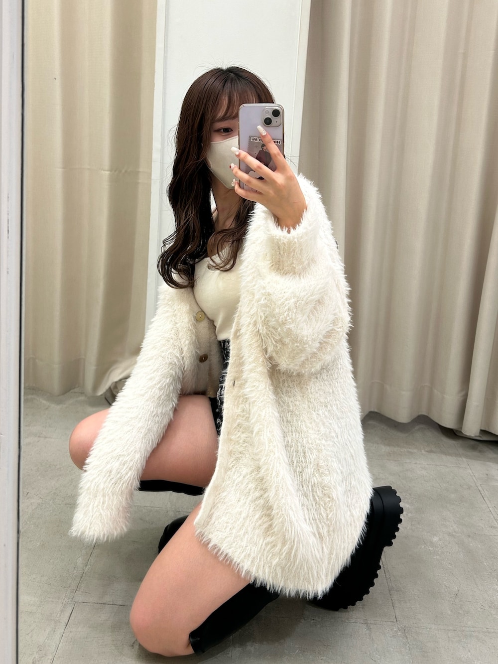 ❤️31日まで値下げ★アルベロベロ❣️ロングカーディガン mizuki♡(one after another NICE CLAUP)｜one after another NICE