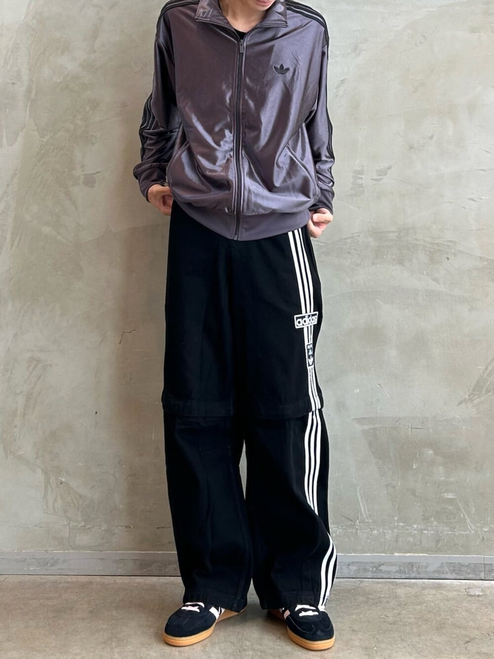 アディブレイク デニム 2-In-1 パンツ、ファイヤーバード