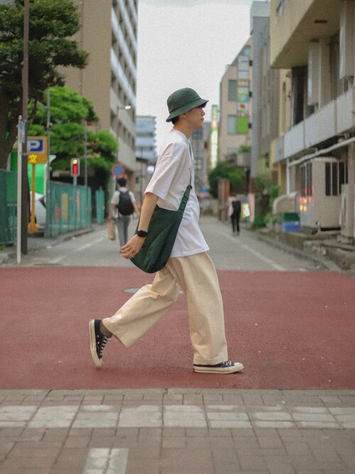 c-boy style(No.86) 夏先取りコーデ USA製T チェックPT c-boy style(No.86) 夏先取りコーデ USA製T チェックPT - メルカリ