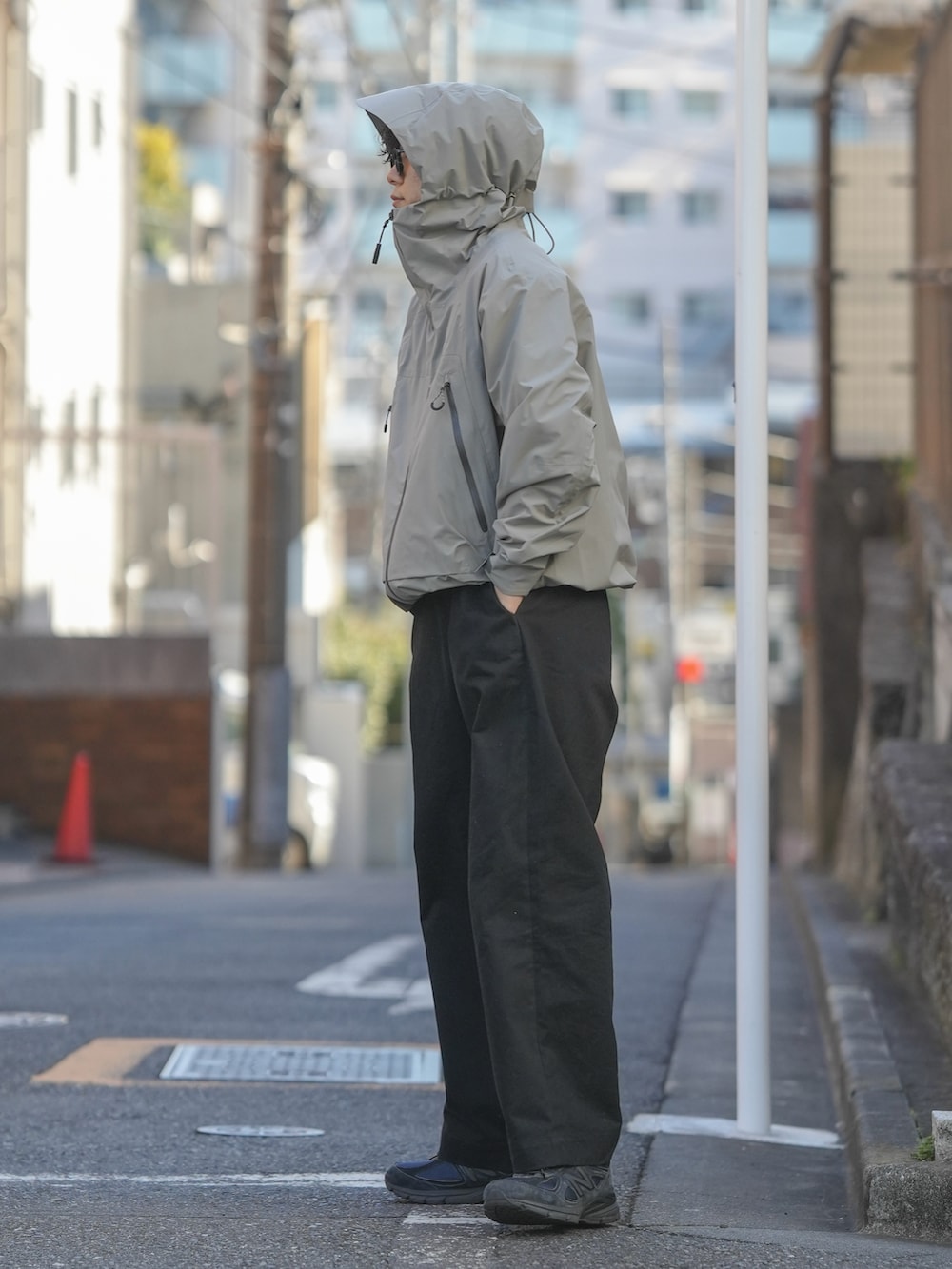 NOTHOMMEBLUE プロテクターマウンテンパーカ B2865 NOTHOMMEBLUE プロテクターマウンテンパーカ B2865 NOTHOMMEBLUE