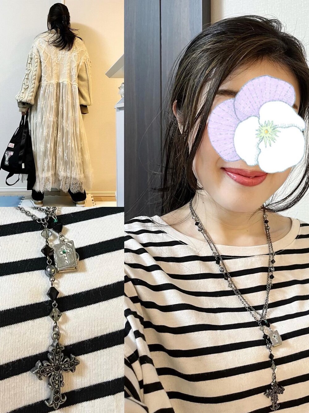 「UNIQLOのアイテム（トレンチコート、ベージュ系）」を使った、ぺこ絵@ちょっとお休みさん（レディース・159cm）の冬コーディネートの2枚目の写真