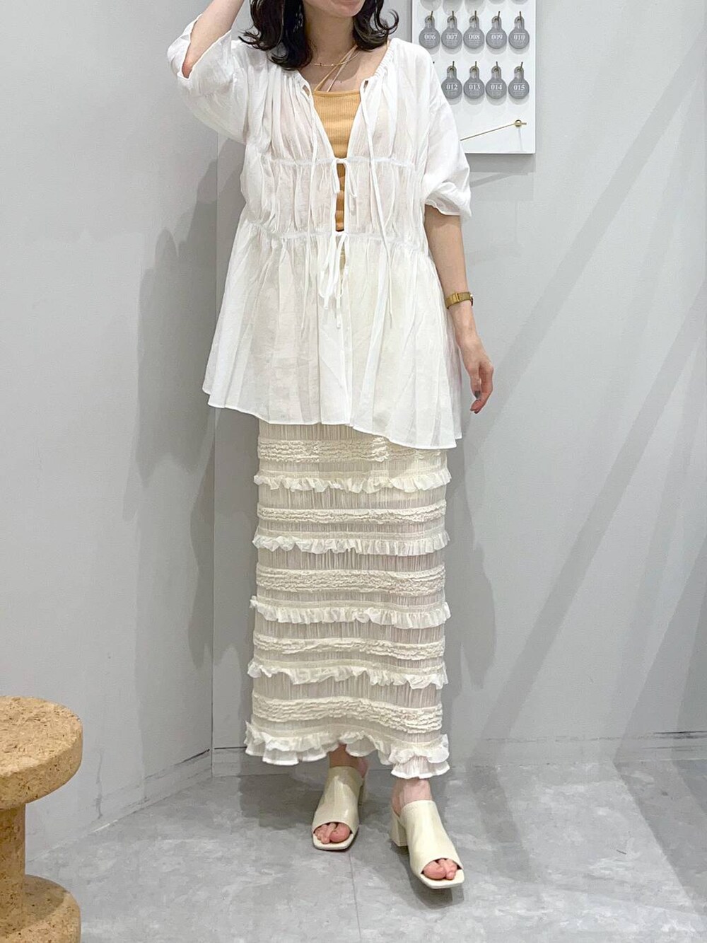 MIKA(LOWRYS FARM イオンレイクタウン)｜LOWRYS FARMのサンダルを使ったコーディネート - WEAR