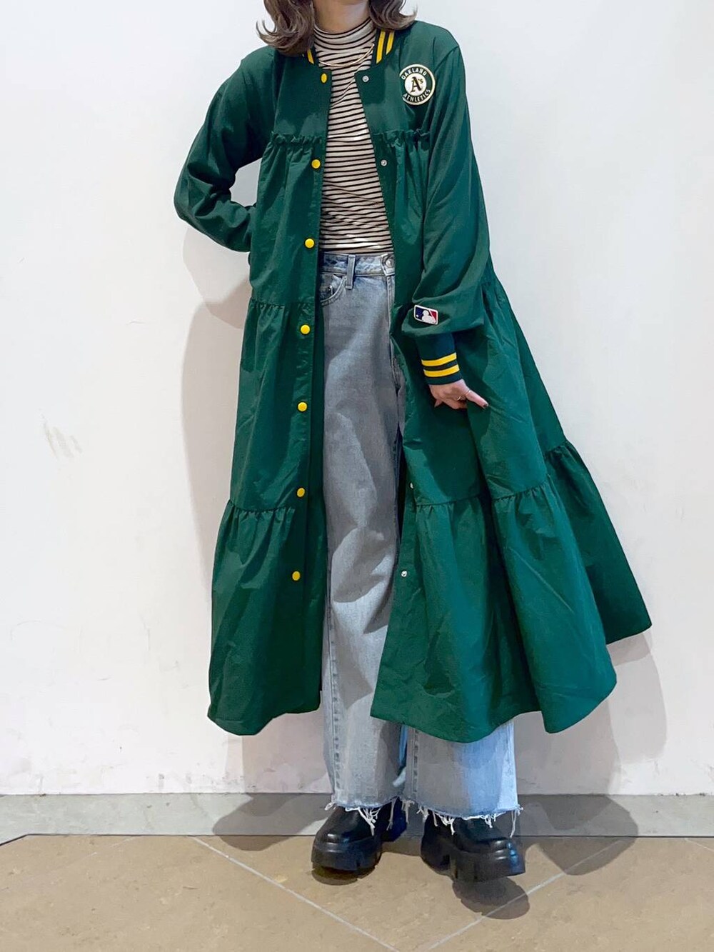 MIKA(LOWRYS FARM イオンレイクタウン)|LOWRYS FARMのワンピースを使ったコーディネート - WEAR