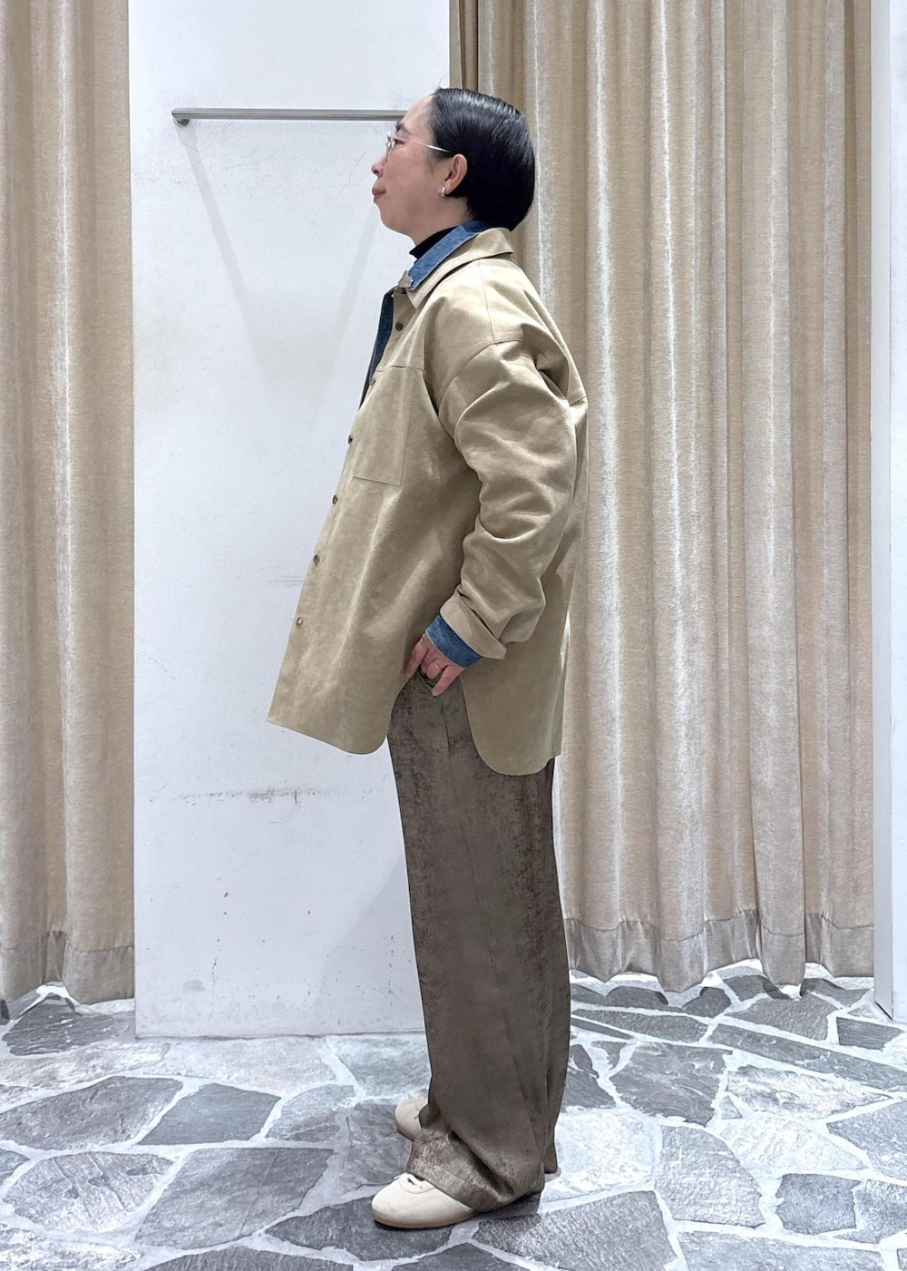 azuki(SALON adam et rope' 天王寺MIO)｜SALON adam et rope'のシャツ