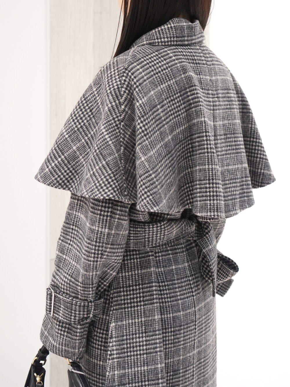 「snidel、スナイデル」|「SNIDELのアイテム(ジャケット/アウター、グレー系)」を使った、ジェイアール名古屋タカシマヤさん(レディース・156cm)の秋コーディネートの2枚目の写真