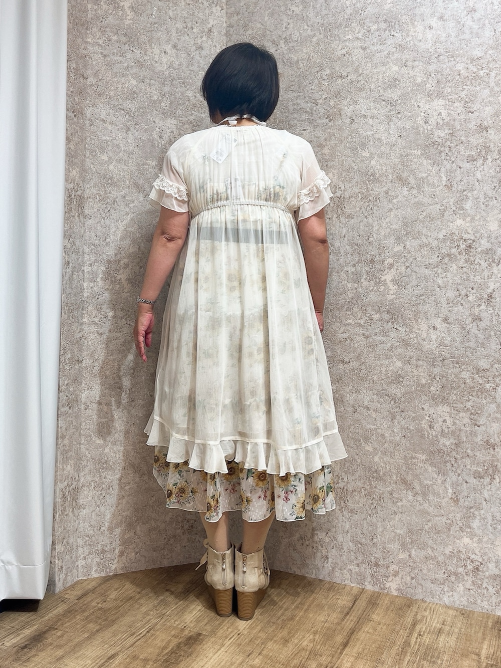 ジョーさんの「レースアップブーサン（axes femme）」を使ったコーディネートの5枚目の写真