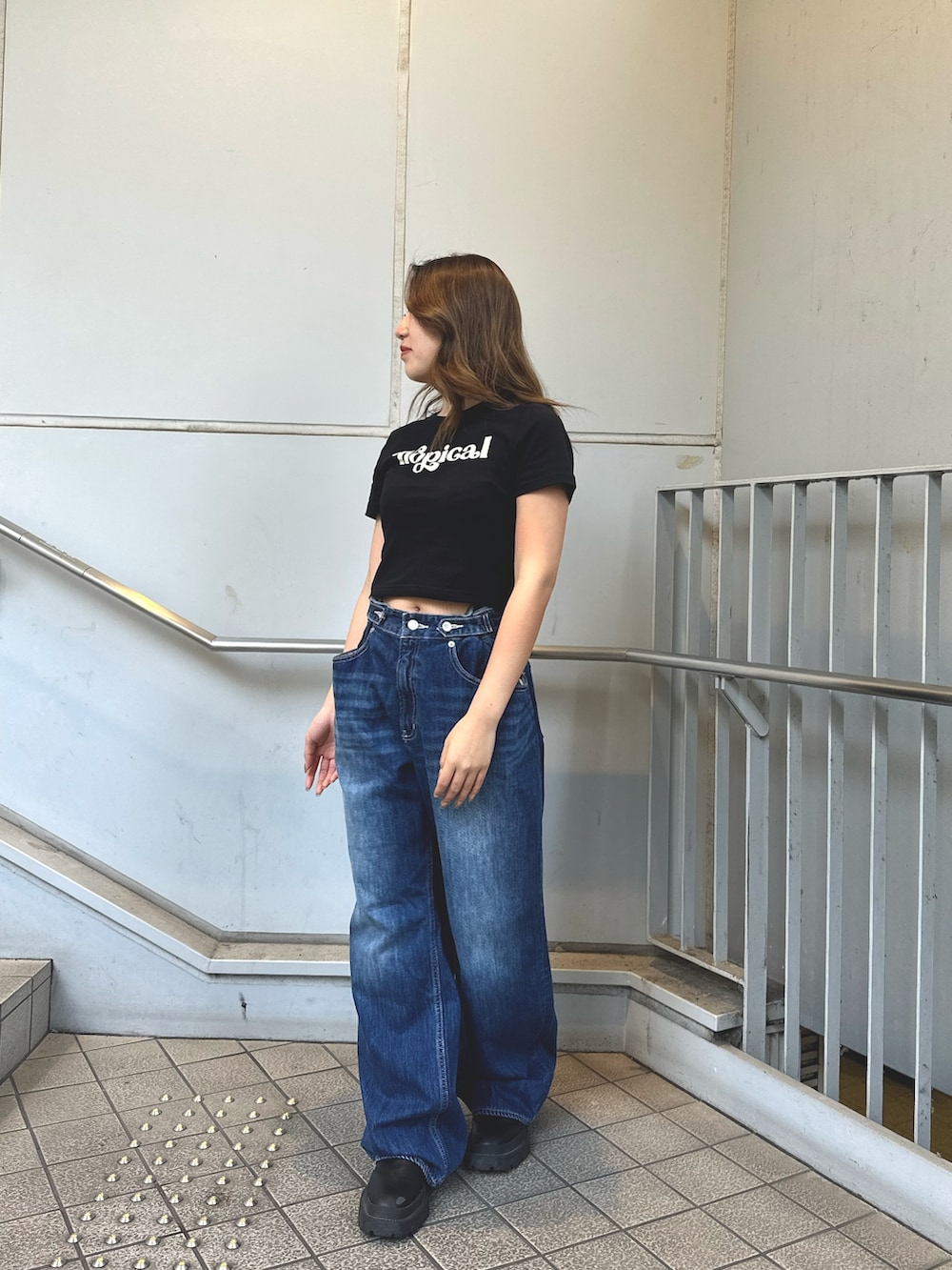 原田玲奈(EVRIS)｜EVRISのデニムパンツを使ったコーディネート - WEAR