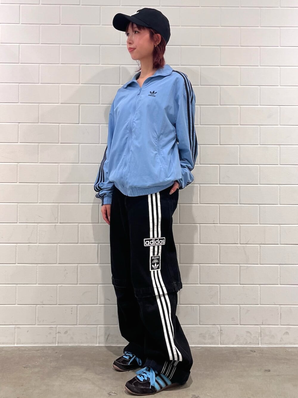 adidas 2-in-1 デニムパンツ アディブレイク デニム 2-In-1 パンツ、ジャパン / Japanのアディダス