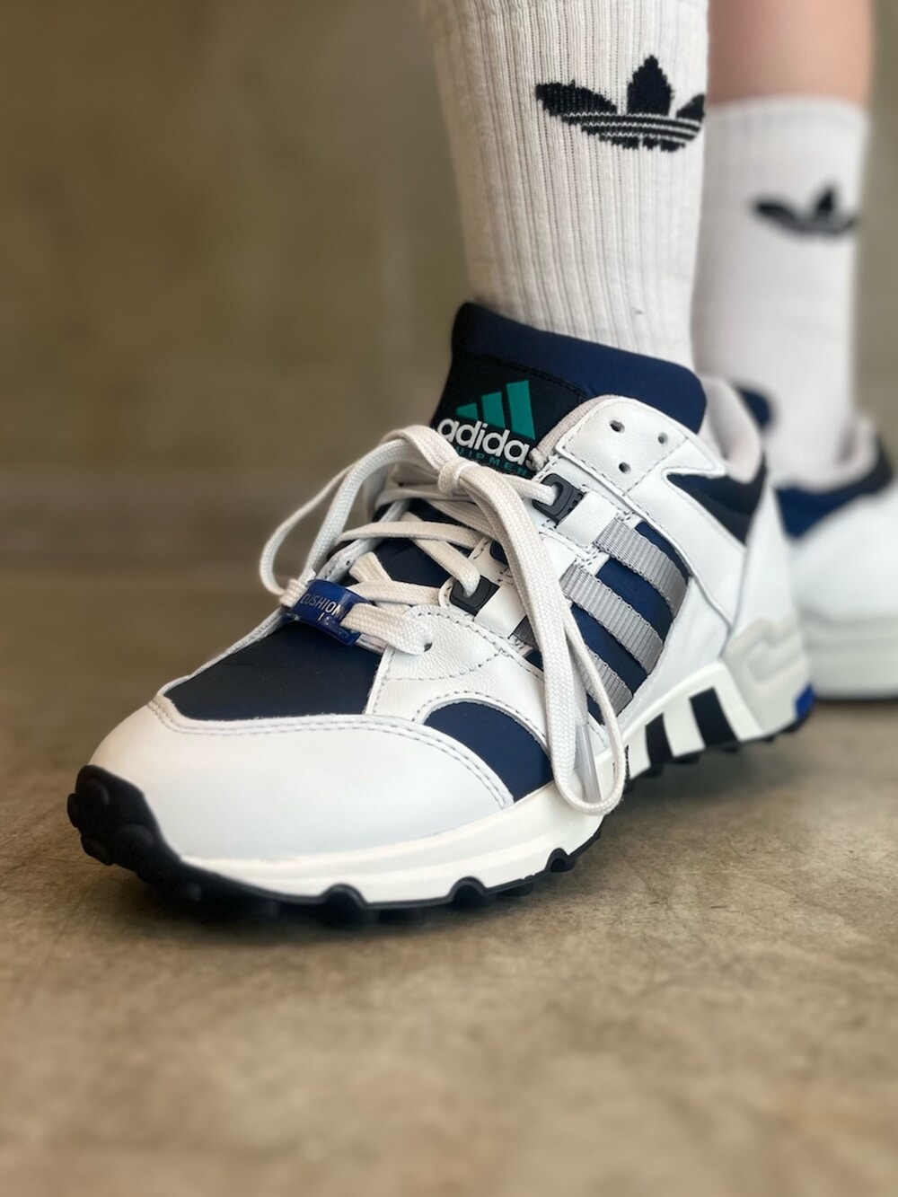 トレフォイル クッション クルーソックス 3足組、エキップメント