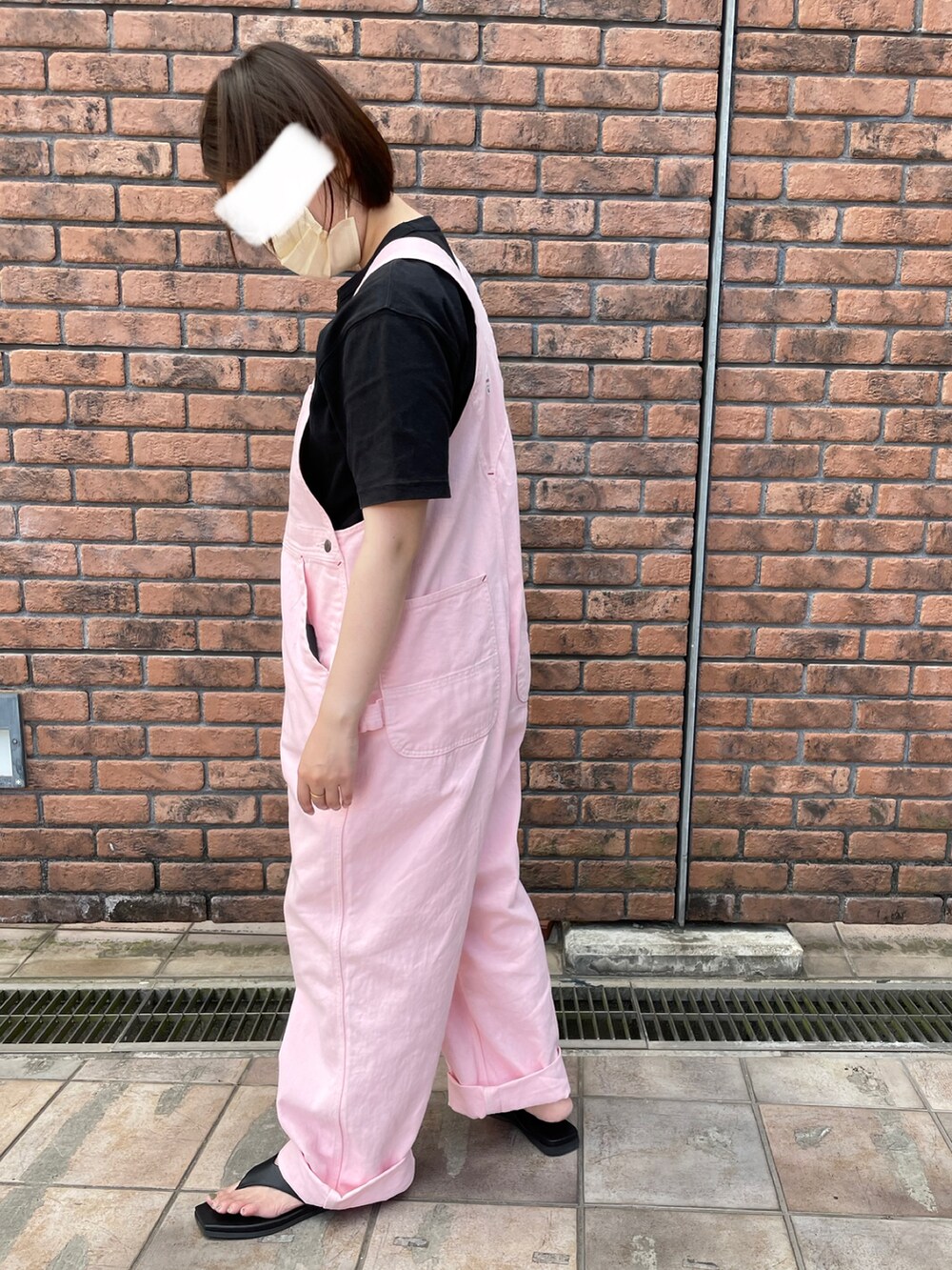 BEAMS BOY】ピンク オーバーオール BEAMS BOY】ピンク オーバーオール