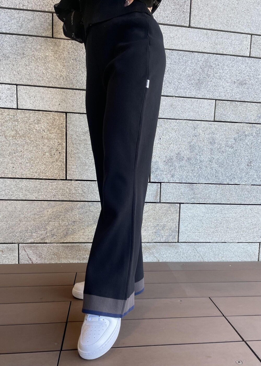 NERGY(ナージー) / 【UV】【セットアップ対応】カラーブロックフレアニットパンツ (パンツ / パンツ) 通販｜J'aDoRe JUN  ONLINE(メンズ・レディースのファッション通販) [ナージー] パンツ 【UV】【セットアップ対応】 カラーブロックフレアニットパンツ レディース NJS33060