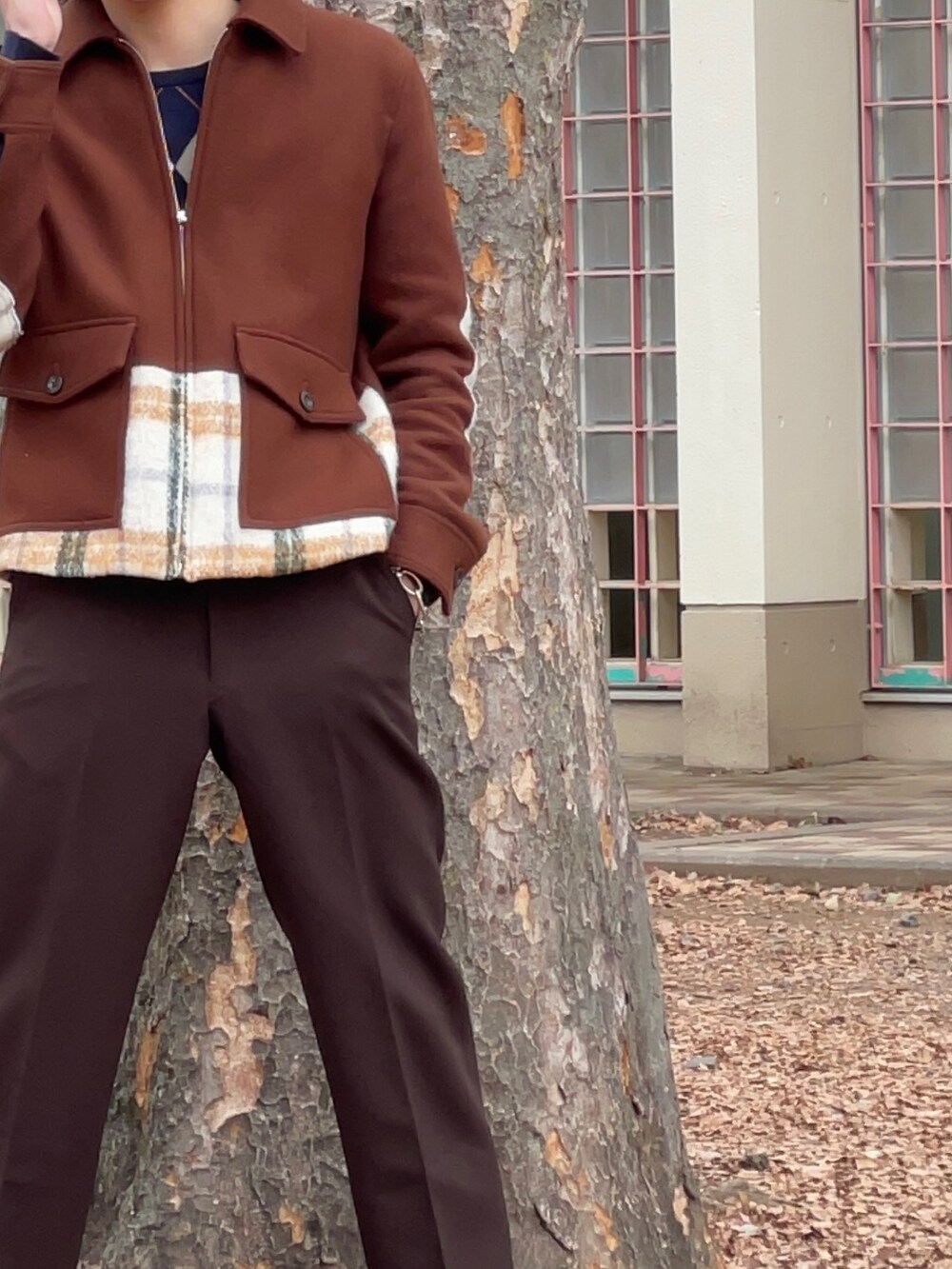 BURBERRYのニット/セーター（ブラウン系）を使ったメンズ人気