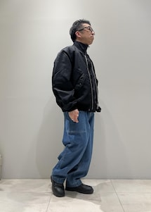 定価47960円ワイルドライフテイラーオーバーサイズ L-2 MA-1 ADAM ET ROPE'（アダムエロペ）の「【WILD LIFE TAILOR】オーバー