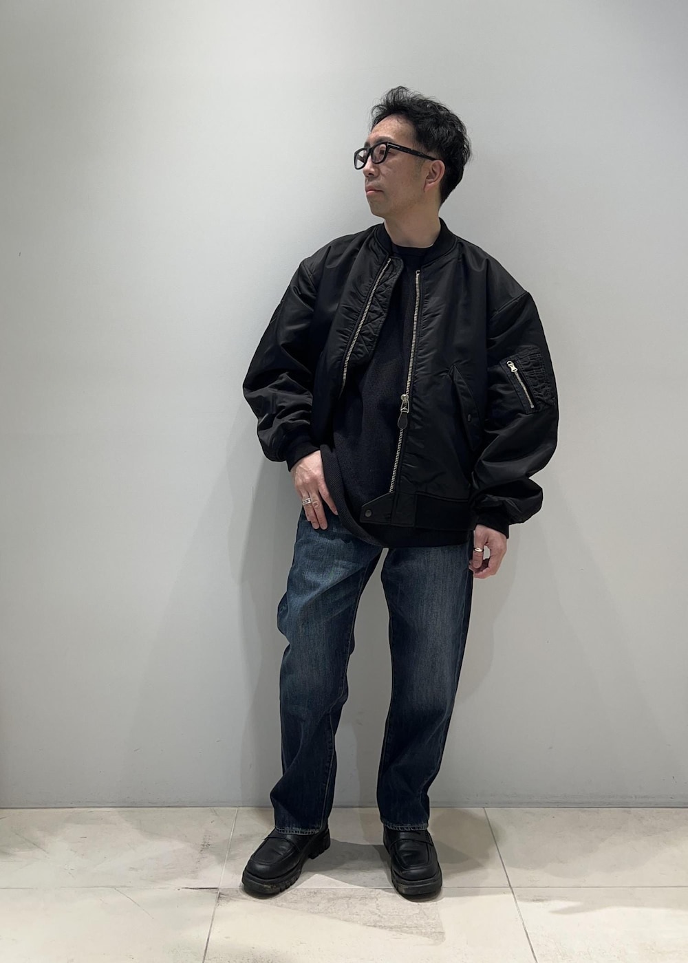 アダムエロペ　 ミリタリージャケット　かわしまたかひろ19so Yuuki Miz(ADAM ET ROPE' 軽井沢・プリンスショッピングプラザ