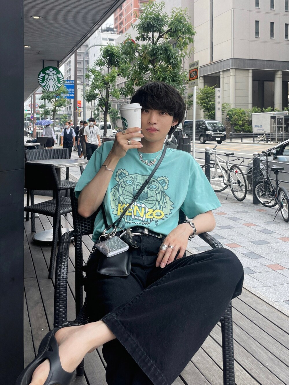 がー｜KENZOのTシャツ/カットソーを使ったコーディネート - WEAR