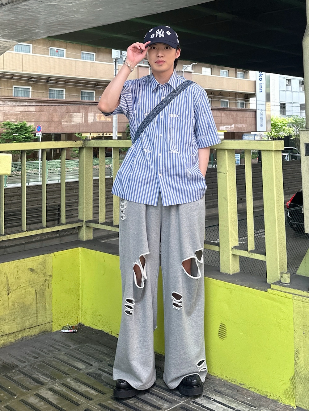 motti様C4847 ロゴニット×パンツコーデ frid ニットパンツ - minä perhonen