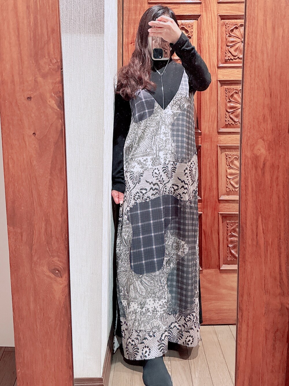 TROMPE L'OEIL SET TOP CAMI DRESSを使ったレディース人気ファッション