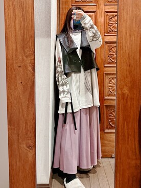 MANY WAY SHORT JACKET WITH SKIRTを使った人気ファッション
