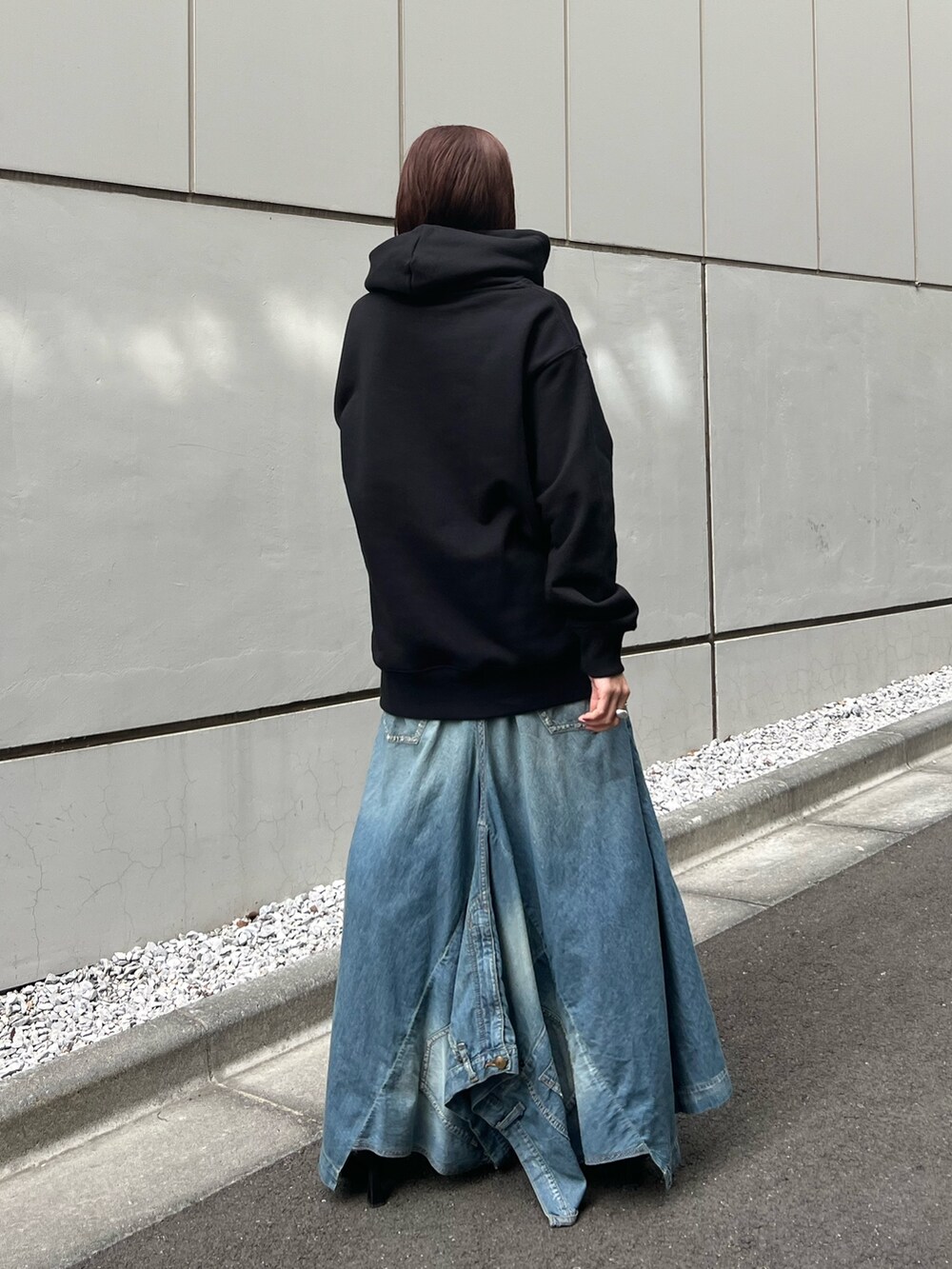 tanakadaisuke 別注Horse emproidery hoodie