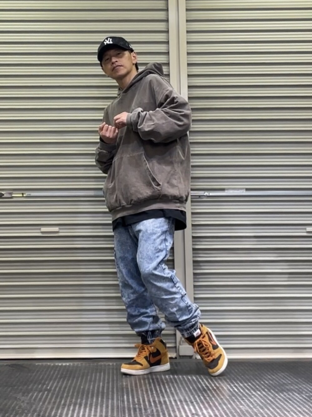 【No.D29】NIKEストリートコーデC-boy　コーデュロイ No.D29】NIKEストリートコーデC-boy コーデュロイ