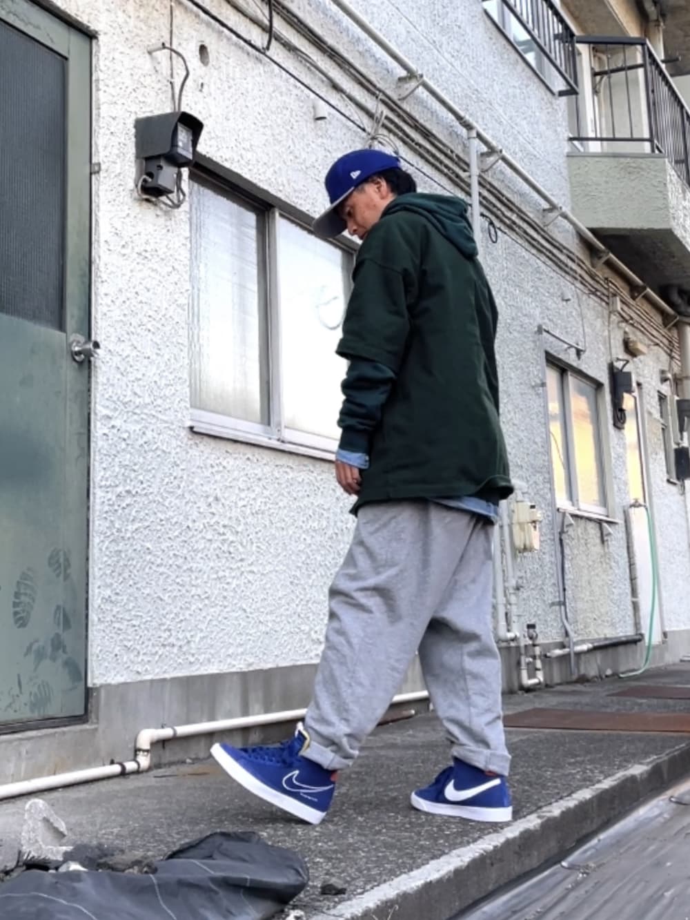 【No.D29】NIKEストリートコーデC-boy　コーデュロイ アメカジストリートコーデC-boy Style【No.174】シャツ