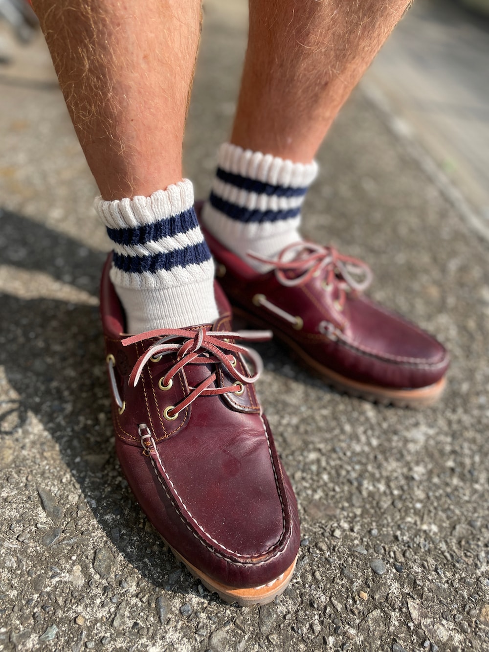 timberland モカシン 靴 ボートシューズ/モカシン/デッキシューズ（メンズ