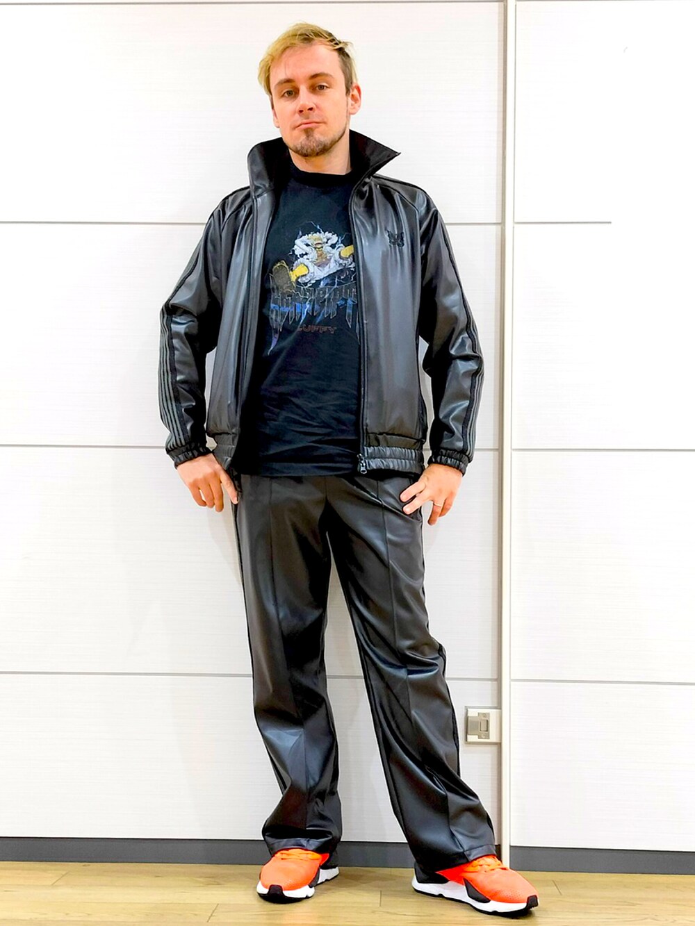 塔弁｜Needlesのセットアップを使ったコーディネート - WEAR