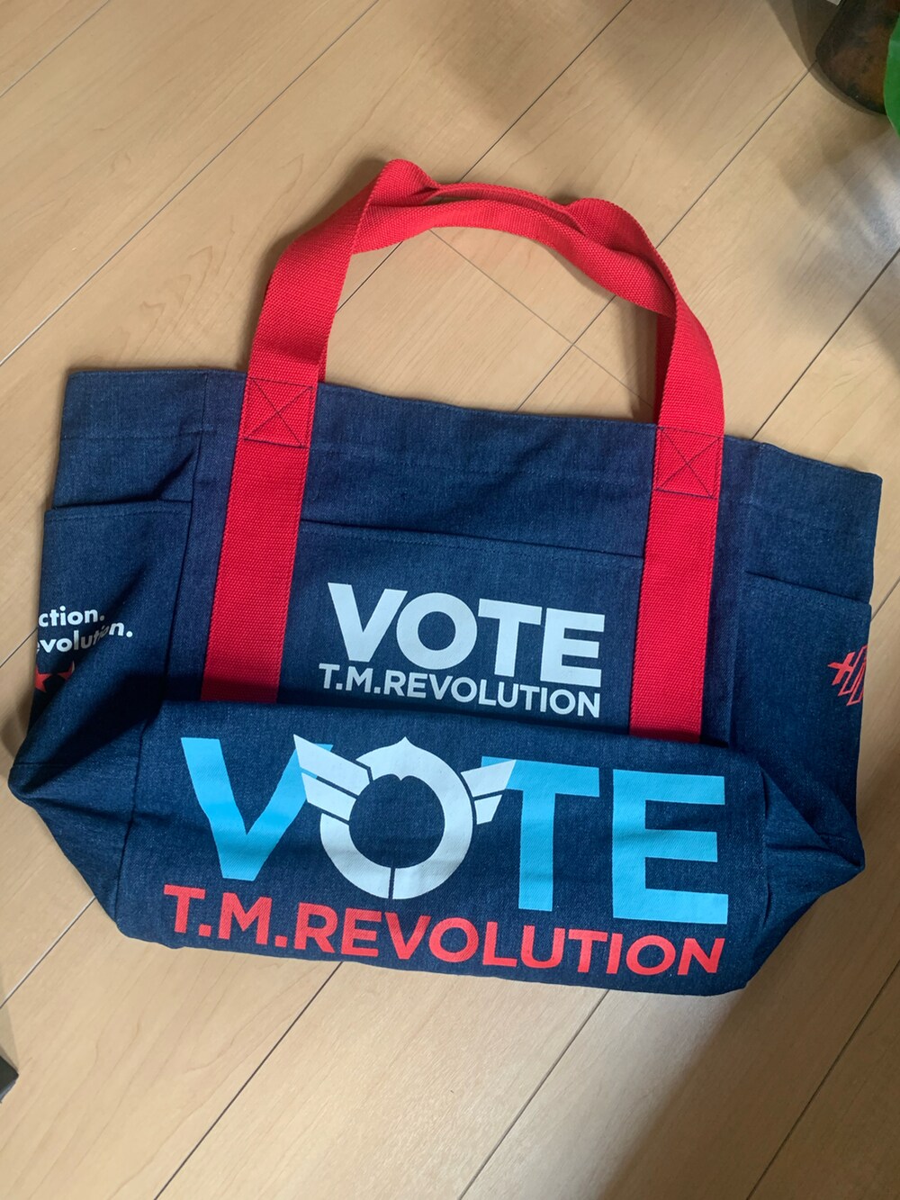 「LIVEコーデ、LIVEグッズ、T.M.Revolution」｜「beautiful peopleのアイテム（トートバッグ、グリーン系）」を使った、る( ¨̮ )さん（レディース・153cm）の夏コーディネートの2枚目の写真