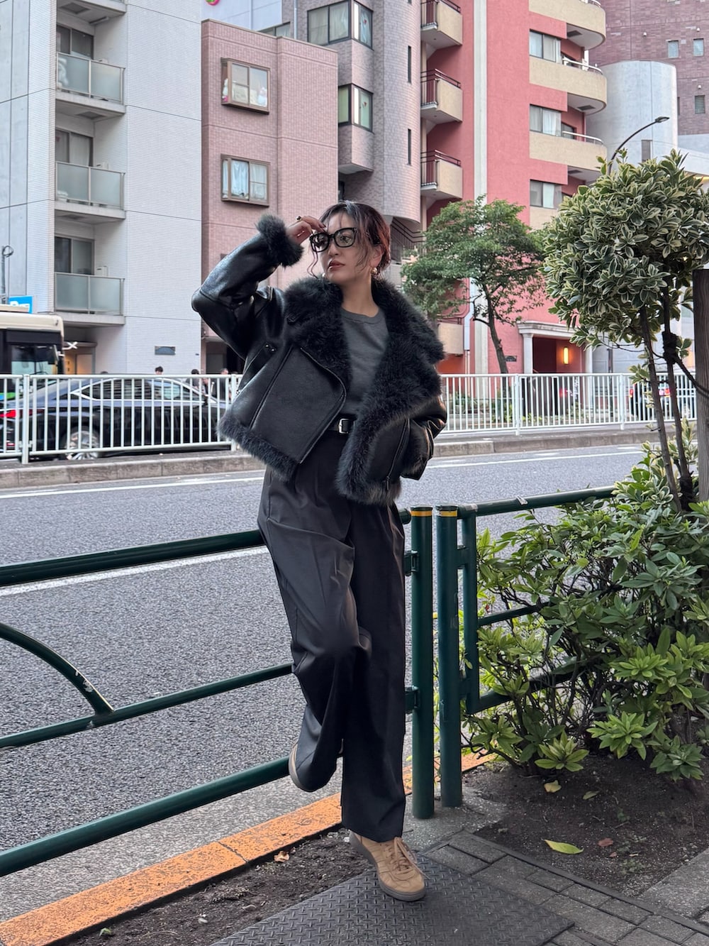 ryoko(MURUA)｜MURUAのムートンコートを使ったコーディネート - WEAR