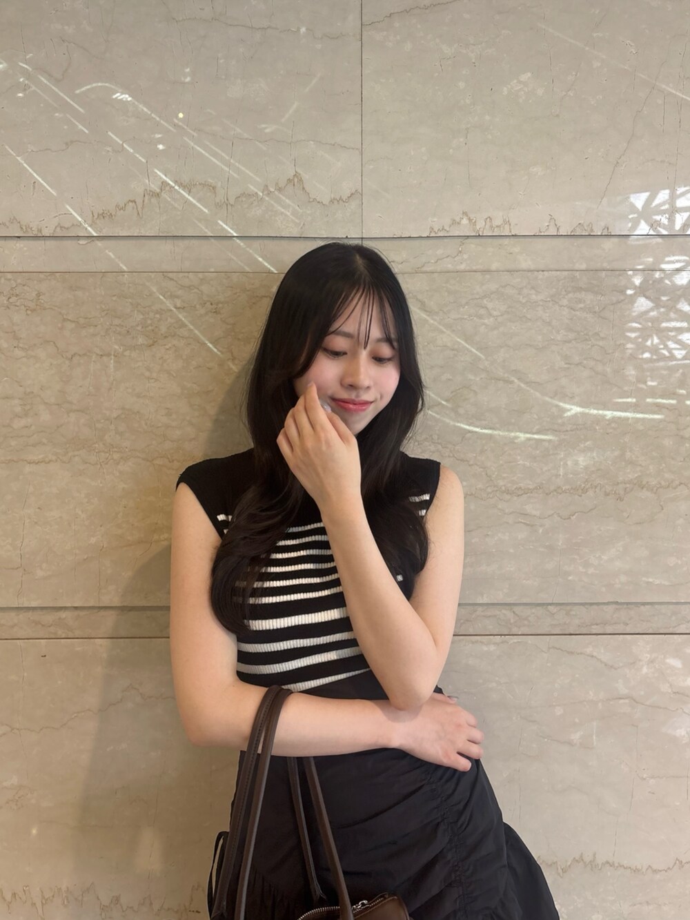 その他のスカート、その他のニット/セーターを着用したレディースの夏コーディネートの8枚目の写真