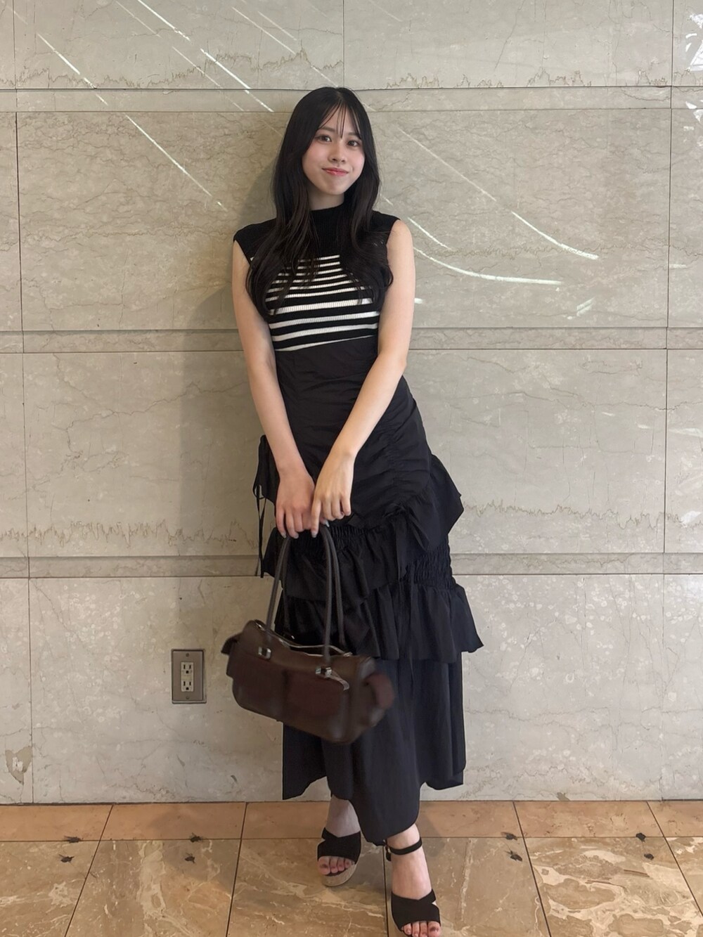 その他のスカート、その他のニット/セーターを着用したレディースの夏コーディネートの4枚目の写真