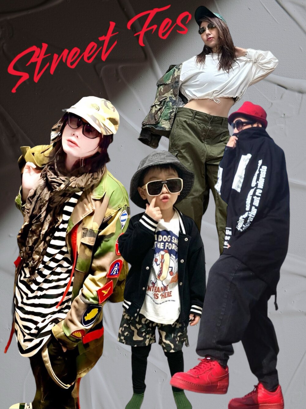 グリーン系のカーゴパンツ、グリーン系のシャツ/ブラウス、その他のその他を着用したレディースの春コーディネートの5枚目の写真