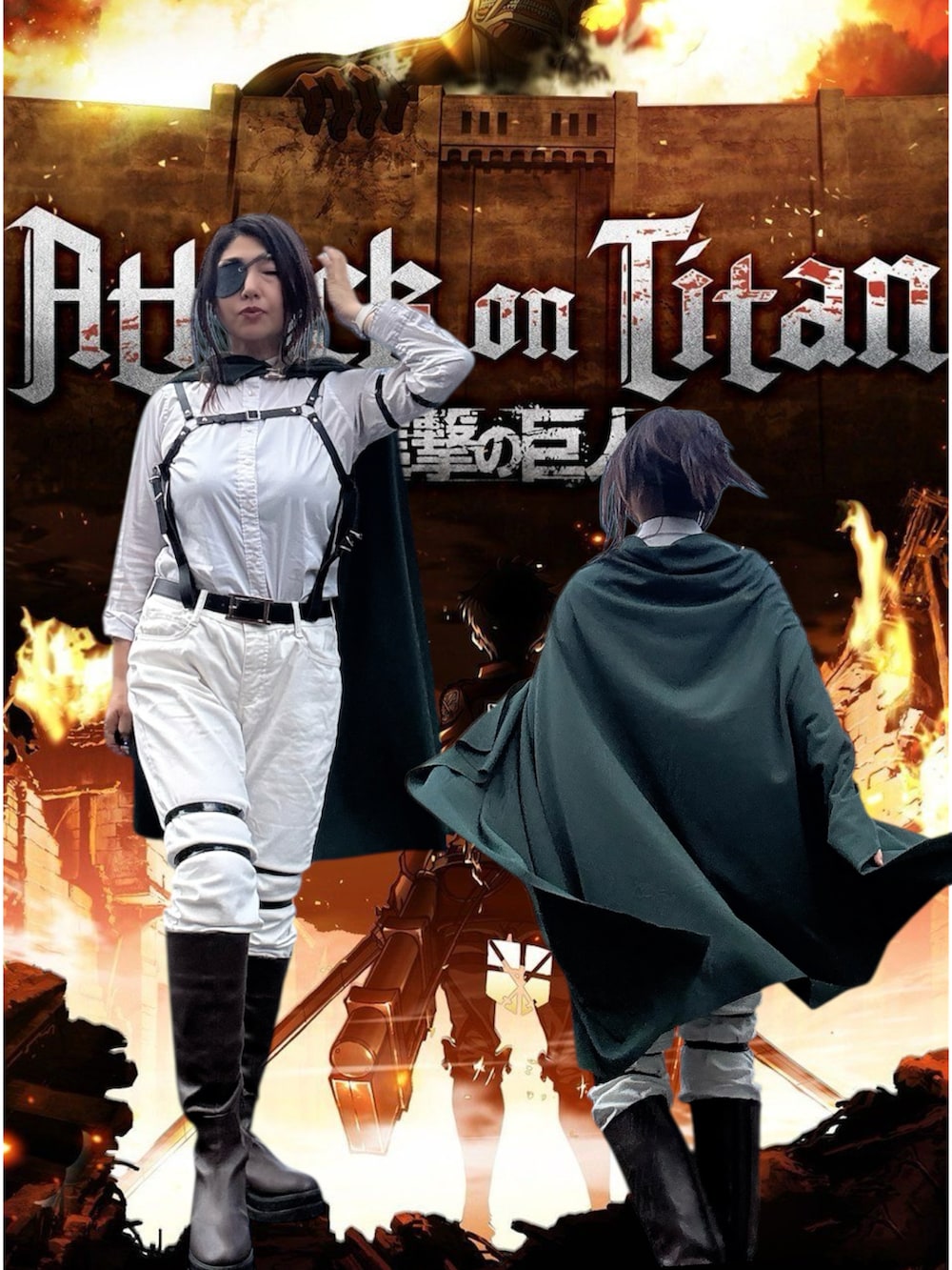 ブラウン系のブーツ、ブラック系のファッション雑貨、ブラック系のその他小物を着用したレディースの秋コーディネートの2枚目の写真