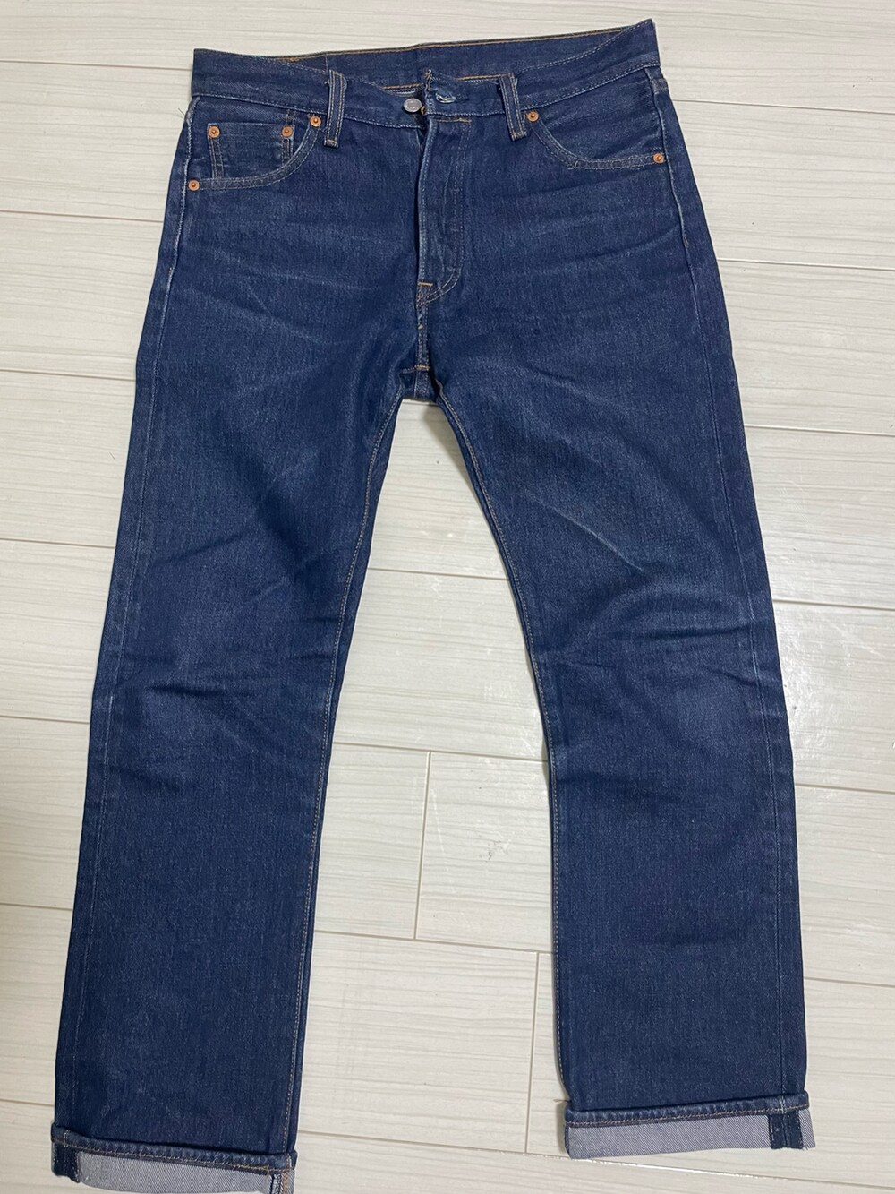 「STANDARD CALIFORNIAのアイテム（キャップ、ブルー系）」を使った、トクさん🌚さん（メンズ・172cm）の冬コーディネートの3枚目の写真