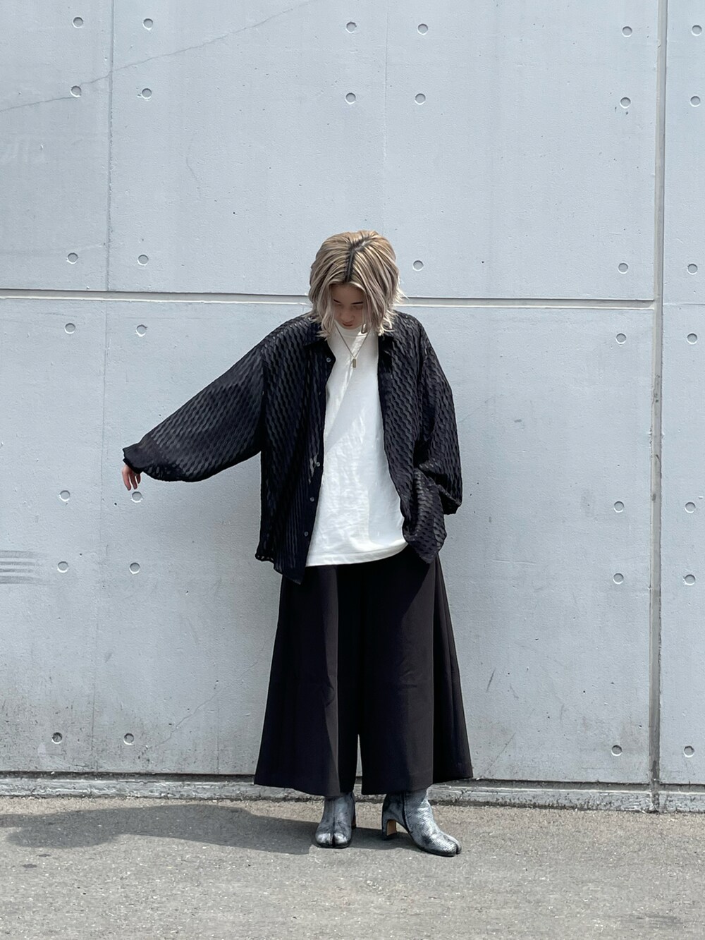 Lui's（ルイス）の「クロップド袴パンツ（スラックス）」 - WEAR