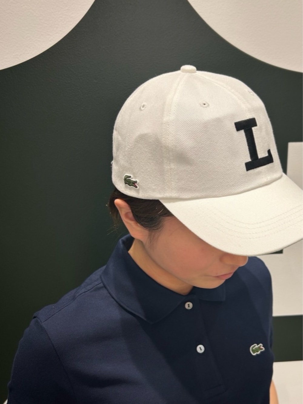「ゴルフ、ゴルフウェア、ゴルフ女子、ワンピース」｜「LACOSTEのベーシックポロドレス / ポロワンピース（ワンピース、ブルー系）」を使った、Uiさん（骨格ウェーブ・レディース・153cm）の春コーディネートの7枚目の写真