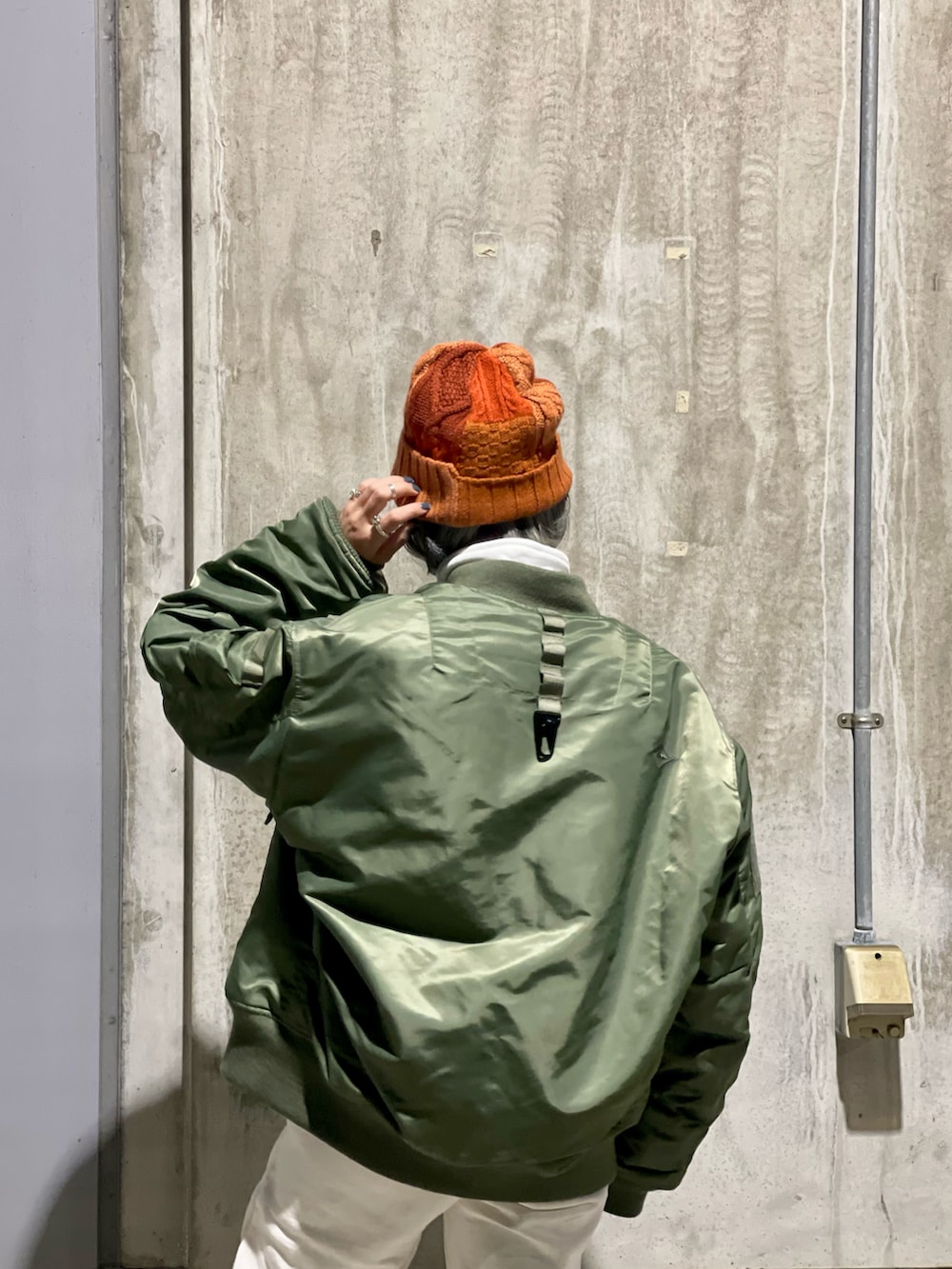 【新品】コラボ AVIREX × MANASTASH × BEAVER MA-1 新品】コラボ AVIREX × MANASTASH × BEAVER MA-1 - メルカリ