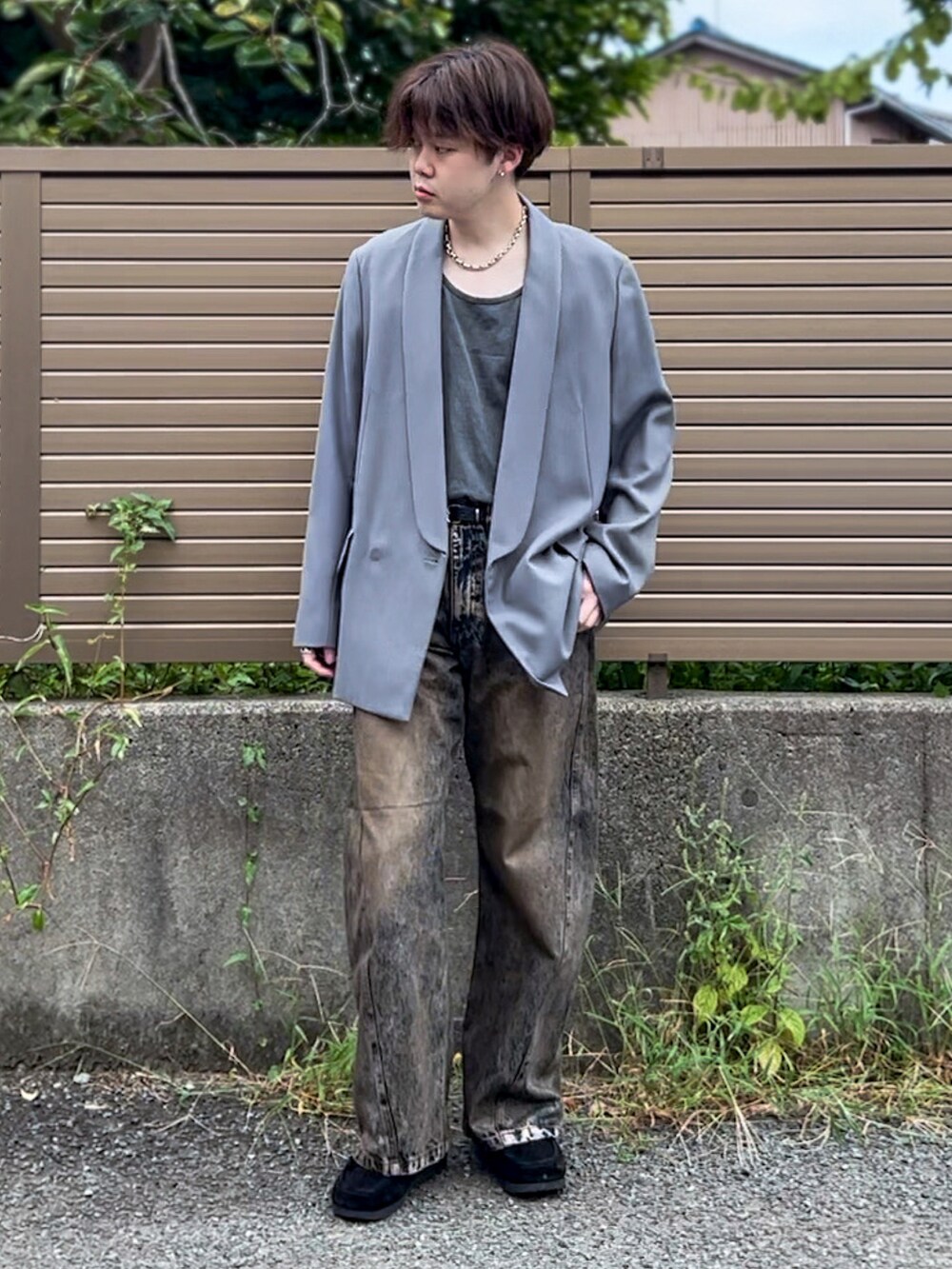 MINIMAL SHAWL COLLAR JKを使った人気ファッションコーディネート - WEAR