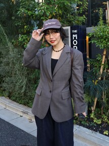 6(ROKU)＞ストライプ ジャケットを使った人気ファッション