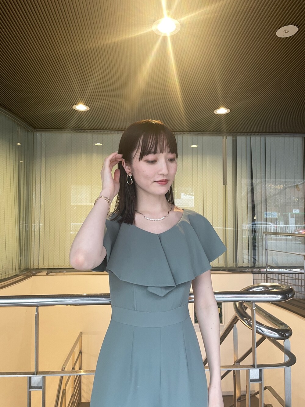 藤井(LAGUNAMOON)|LAGUNAMOONのパンツドレスを使ったコーディネート 藤井(LAGUNAMOON)|LAGUNAMOONのパンツドレスを使ったコーディネート