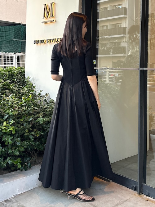 【新品】LAGUNAMOON ラグナムーン オケージョンドレス ブラック S LAGUNAMOON ラグナムーン ブラックシースルードレス | 結婚式