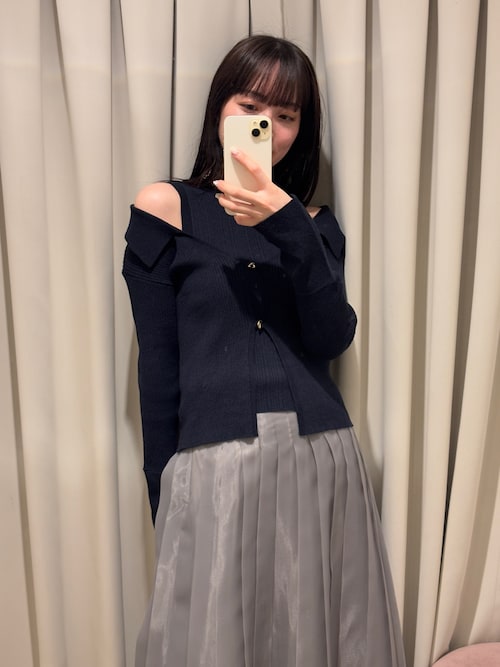 メッシュボンディングフレア―ドスカート ELENDEEK（エレンディーク）の「メッシュボンディングフレア―ド