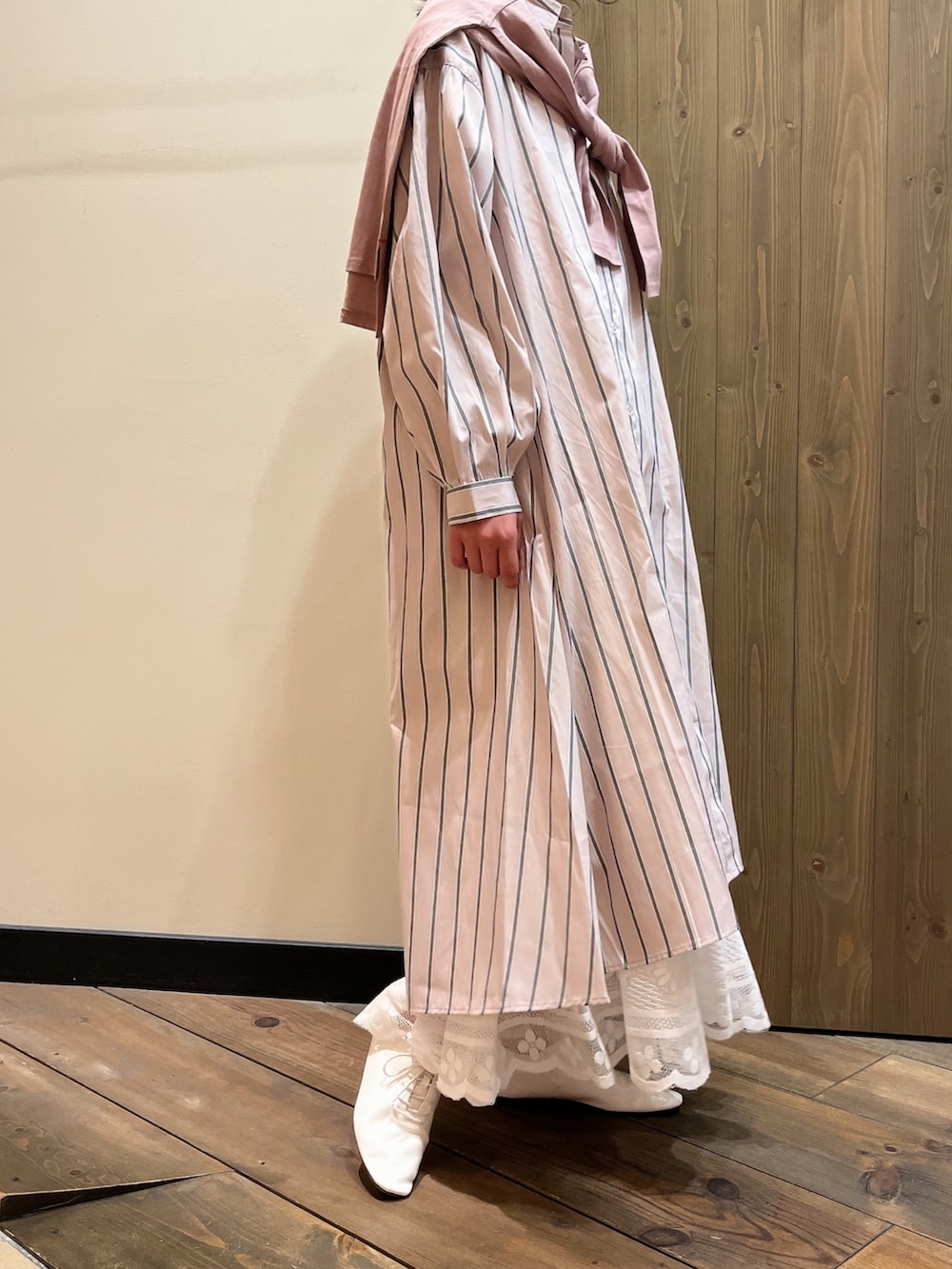 Yukari (r・p・s 関マーゴ店)｜rpsのシャツワンピースを使った  