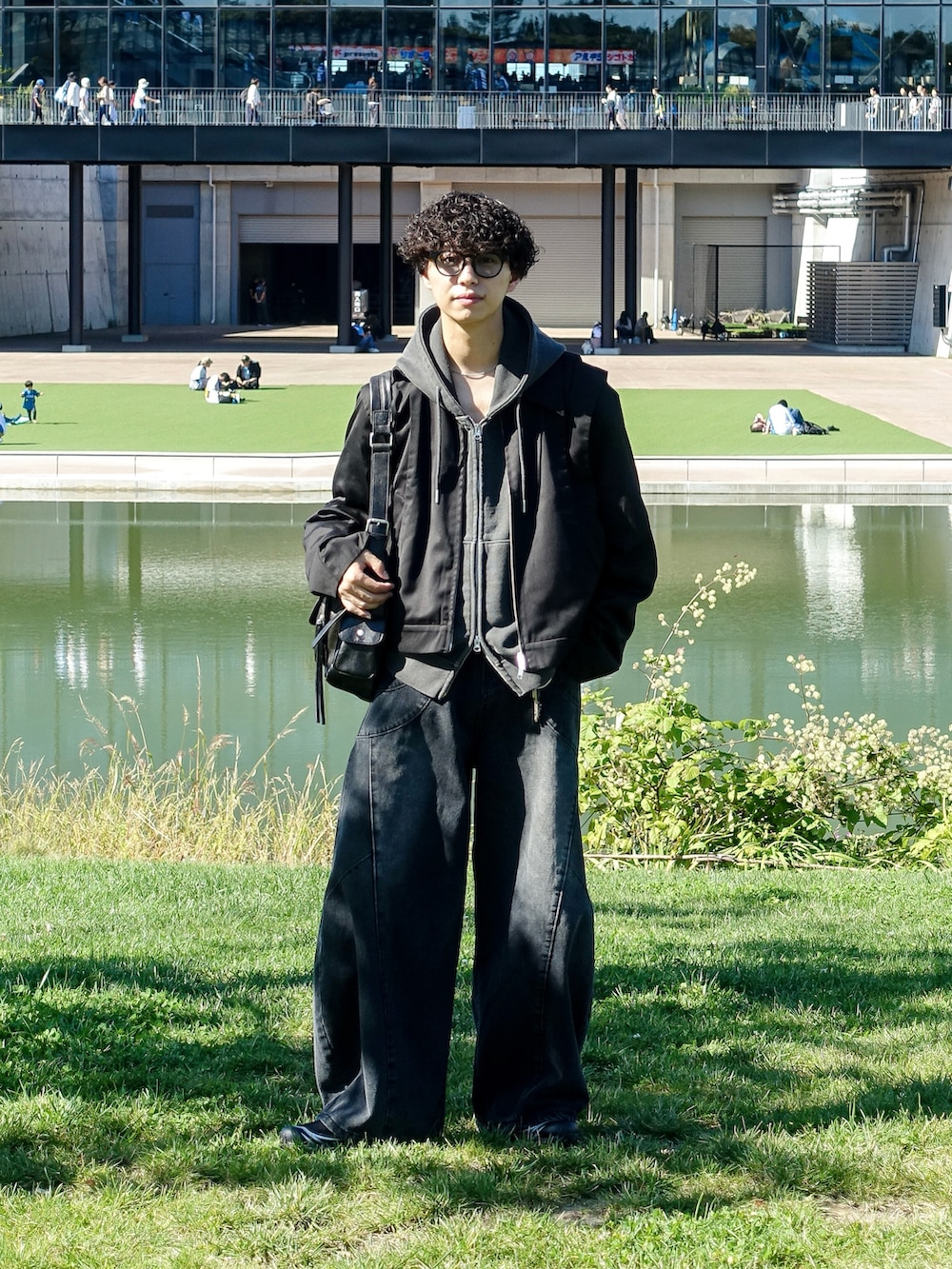 ヒューマンウーマン　リバーシブル 緑 ネイビー 　ショートコート ヒューマンウーマン リバーシブル 緑 ネイビー ショートコート