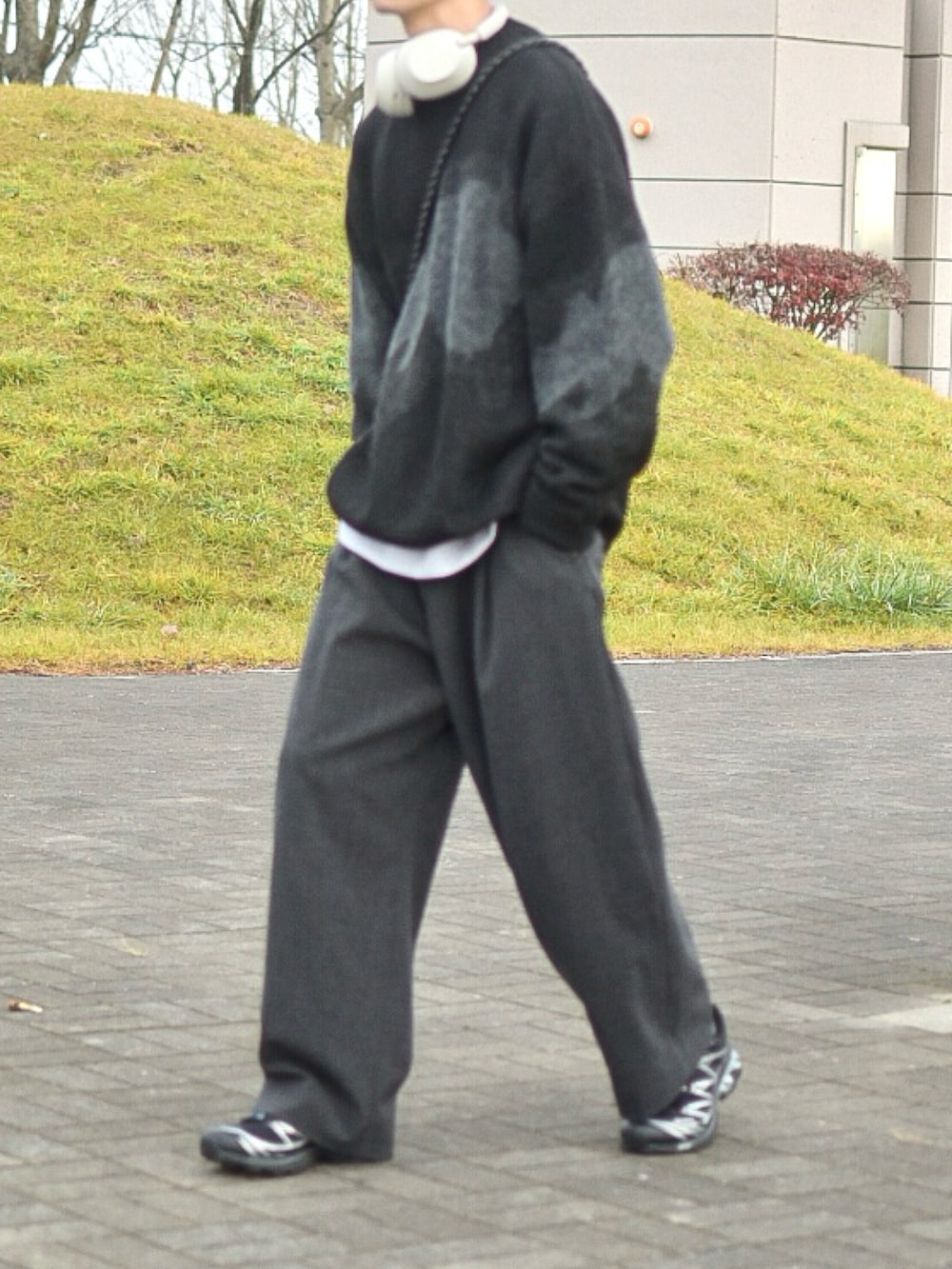 loose shadow gradation knit / グラデーションニット loose shadow gradation knit / ルーズシャドーグラデーション
